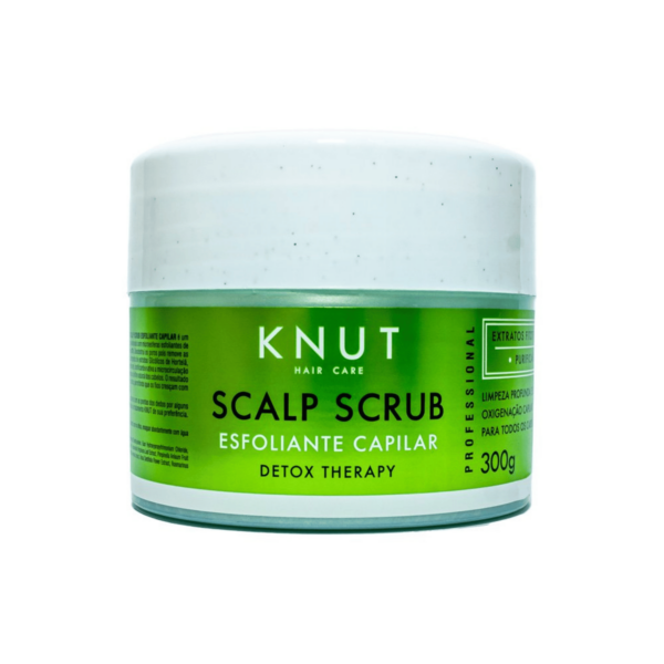 KNUT Menta Pimenta Scalp Scrub Esfoliante Capilar 300g