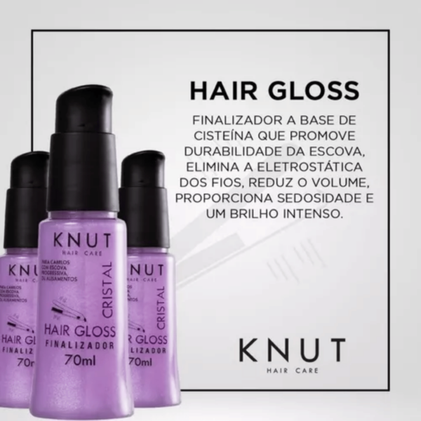 KNUT Cristal Cisteína Hair Gloss 70ml - Image 4
