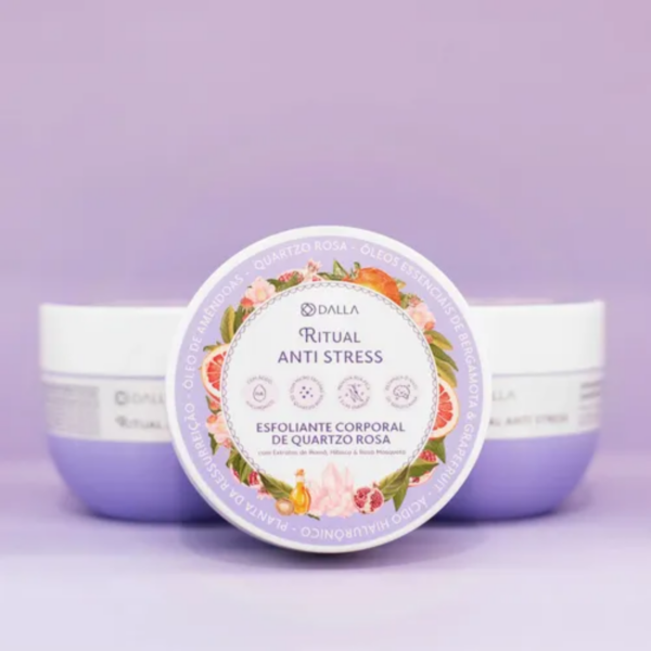 Esfoliante Corporal Quartzo Rosa Ritual Anti-Stress Dalla - Image 5