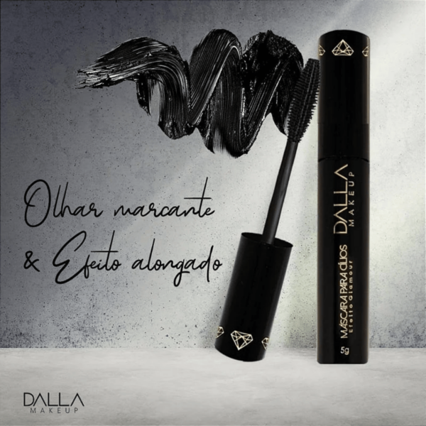Máscara de Cílios Efeito Glamour Dalla Makeup - Image 5