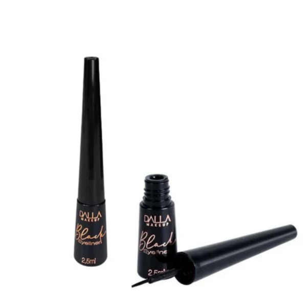 Delineador Líquido Preto Dalla Makeup - Image 5