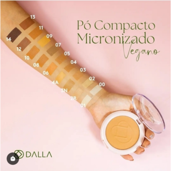 Pó Compacto Micronizado Vegano Dalla Makeup - Image 2