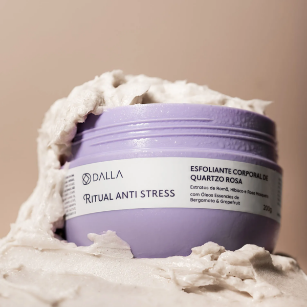 Esfoliante Corporal Quartzo Rosa Ritual Anti-Stress Dalla - Image 2