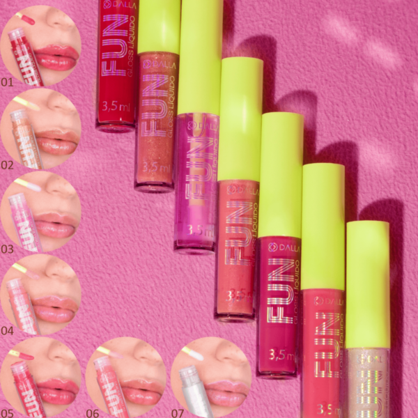 Gloss Fun Girls Just Wanna Have Fun Dalla Makeup - Image 2