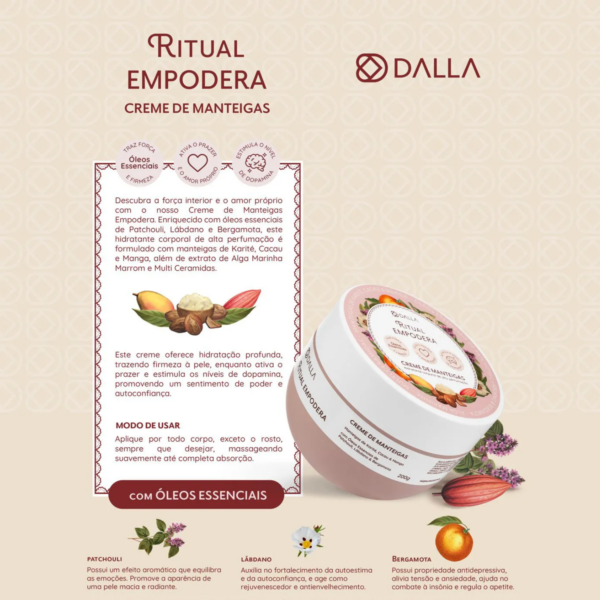 Creme de Manteigas Ritual Empodera Dalla Makeup - Image 3