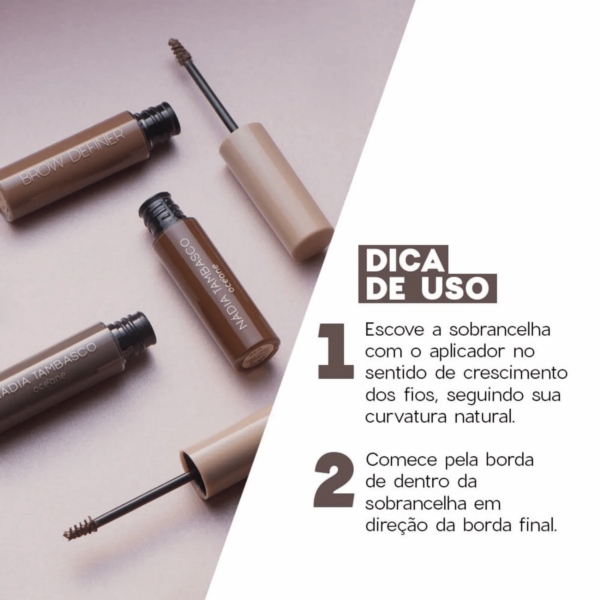 Máscara de Sobrancelha Brow Definer Nádia Tambasco by Océane - Image 3