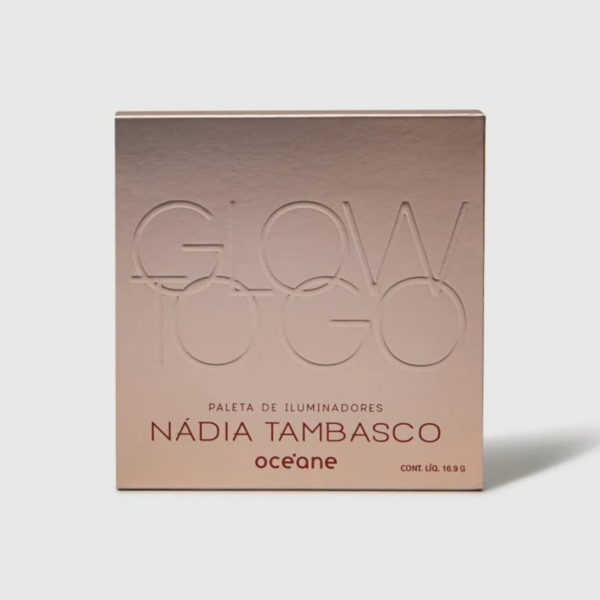 Glow To Go Paleta de Iluminadores - Nádia Tambasco By Océane - Image 2