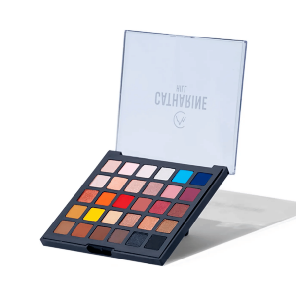 Paleta de Sombras 30 Cores Alta Pigmentação Catharine Hill