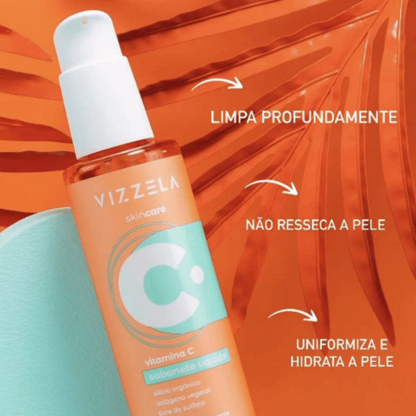Sabonete Líquido Vitamina C Vizzela - Image 3