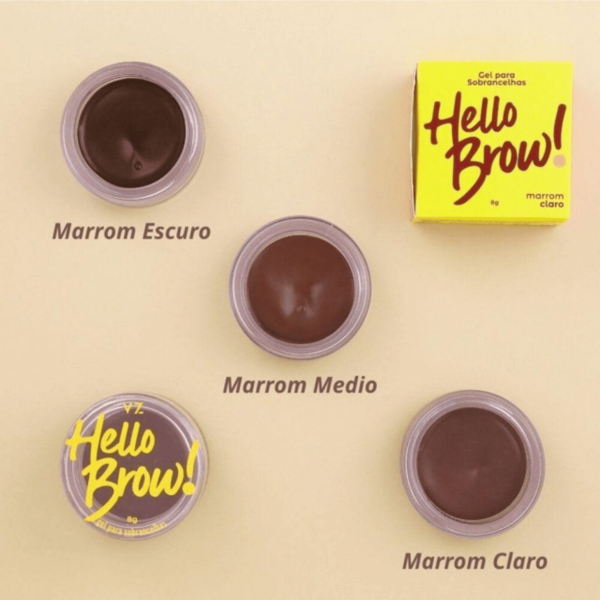Gel de Sobrancelhas Hello Brow Vizzela - Image 4