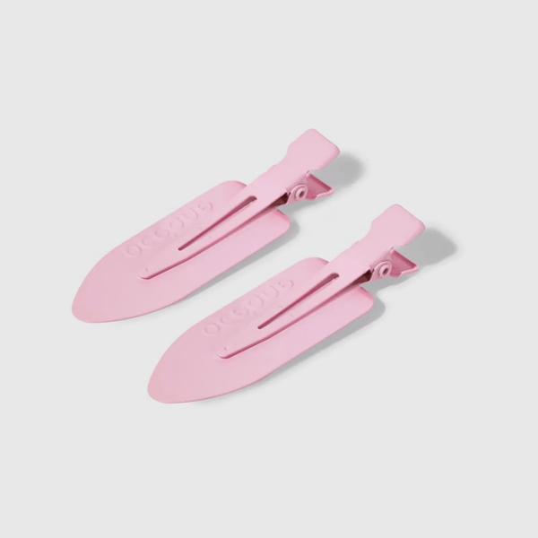 Mini Presilha de Cabelo Rosa - Hair Clip Océane - Image 2