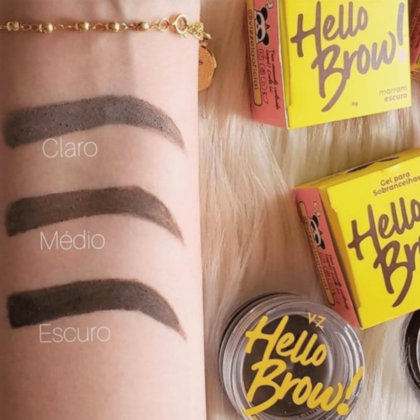 Gel de Sobrancelhas Hello Brow Vizzela - Image 3