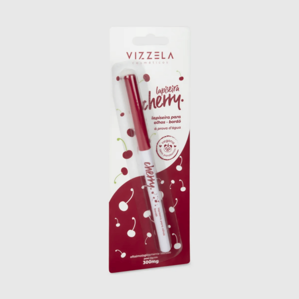 Lapiseira para Olhos Cherry Bordô Vizzela - Image 3
