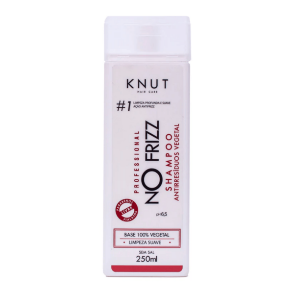 Shampoo Antirresíduo KNUT No Frizz 250ml