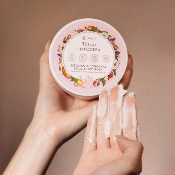 Esfoliante Corporal Quartzo Rosa Ritual Empodera – Dalla - Image 4