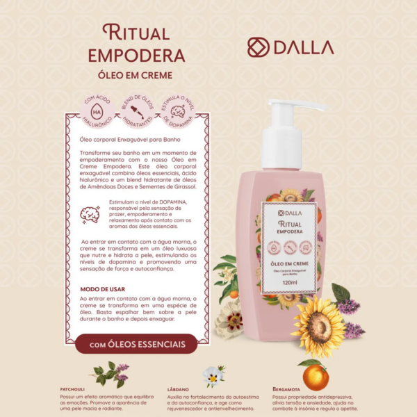 Óleo em Creme Ritual Empodera – Dalla Makeup - Image 3