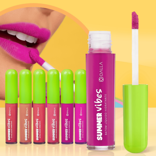 Batom Líquido Summer Vibes Dalla Makeup - Image 3
