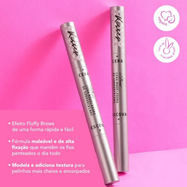 Cera Modeladora de Sobrancelhas Go Brow Ruby Kisses - Image 6