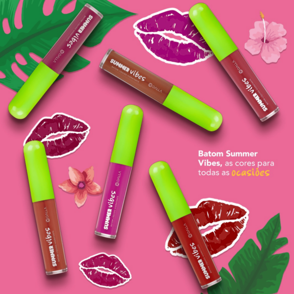 Batom Líquido Summer Vibes Dalla Makeup - Image 5