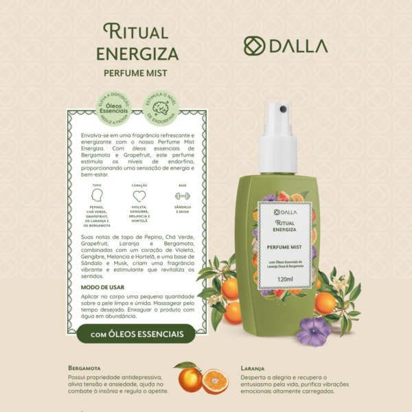 Perfume Mist Ritual Energiza Dalla Makeup - Image 2