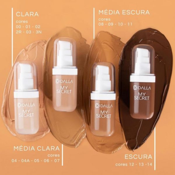 Base Alta Cobertura My Secret Dalla Makeup - Image 2