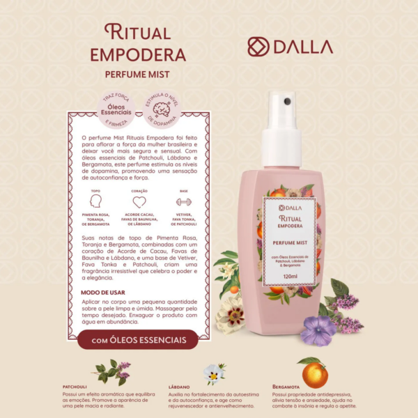 Perfume Mist Ritual Empodera Dalla Makeup - Image 3