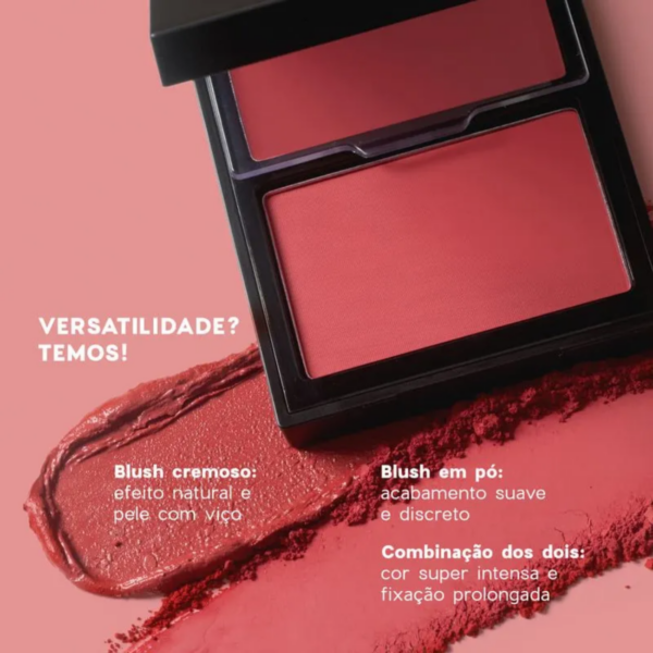 Duo Blush Cremoso e em Pó Océane Edition - Image 4